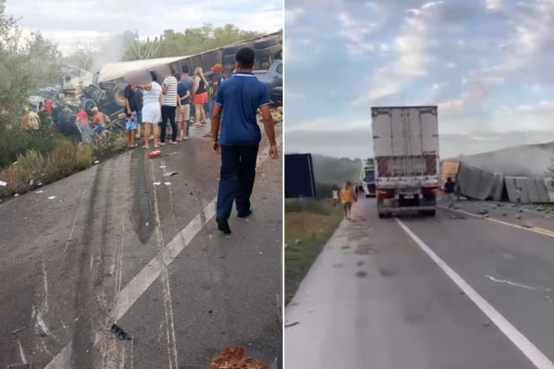 Motorista de caminhão envolvido em acidente que matou 16 pessoas na BR-116 está preso