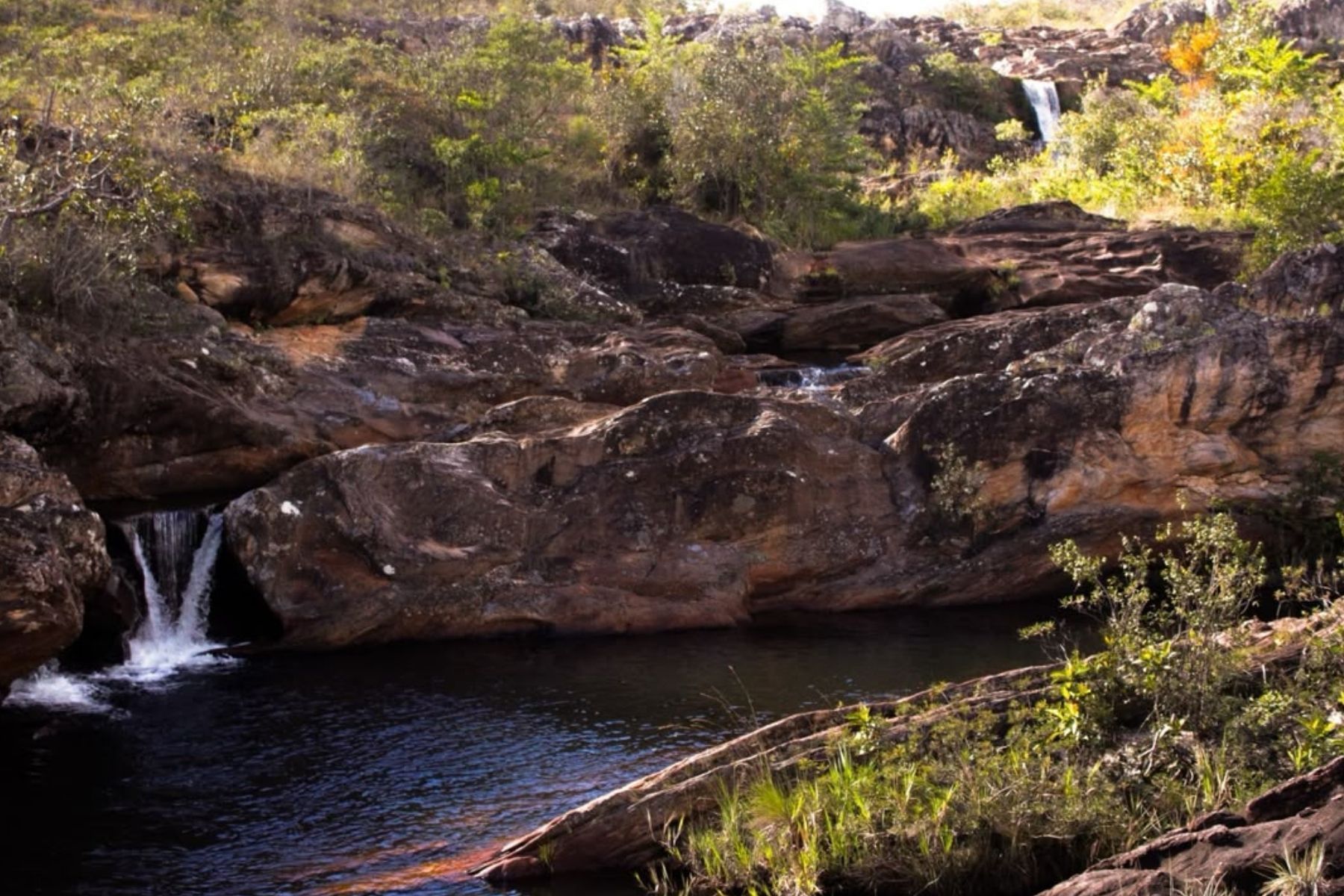 Parque do Biribiri reúne cachoeiras, trilhas e história em Diamantina, em Minas Gerais