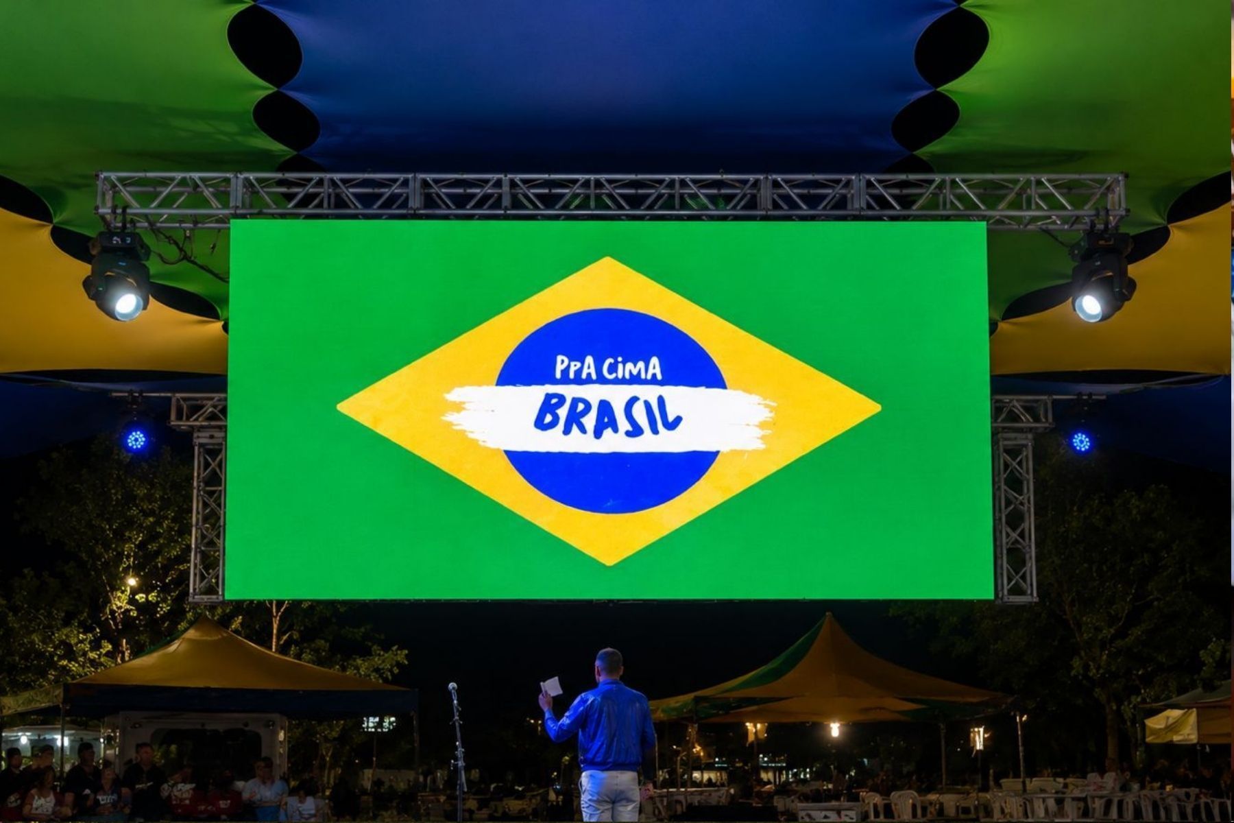 Contagem terá evento gratuito para transmissão de Brasil x Japão nesta segunda-feira (29)