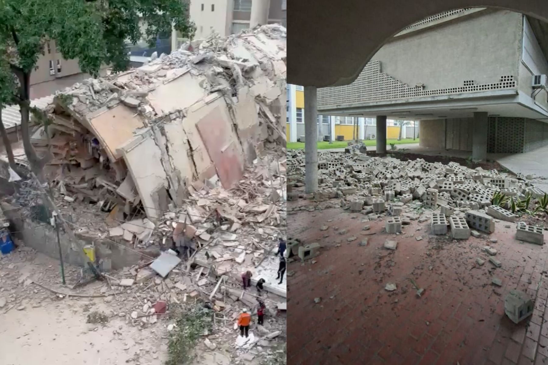 Veja fotos da destruição após tremores de magnitudes 7,2 e 7,5 na Venezuela