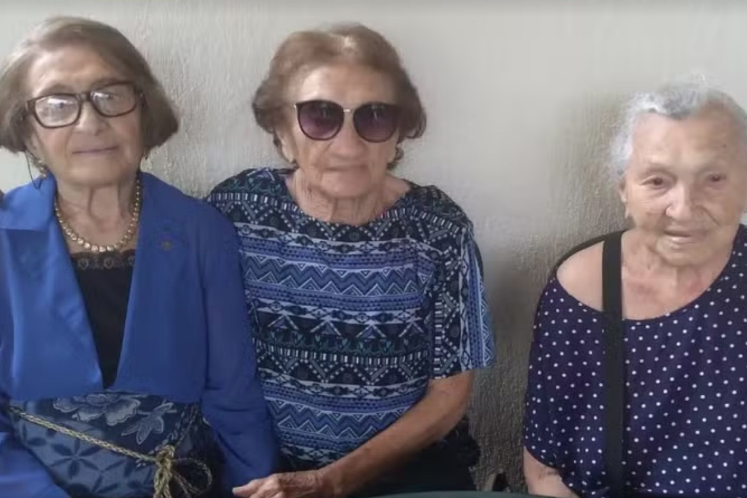 Três irmãs centenárias do Rio revelam hábitos simples para longevidade extrema