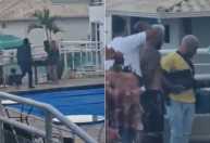 Vídeo flagra prisão de casal suspeito de matar bebê de 8 meses na Grande BH