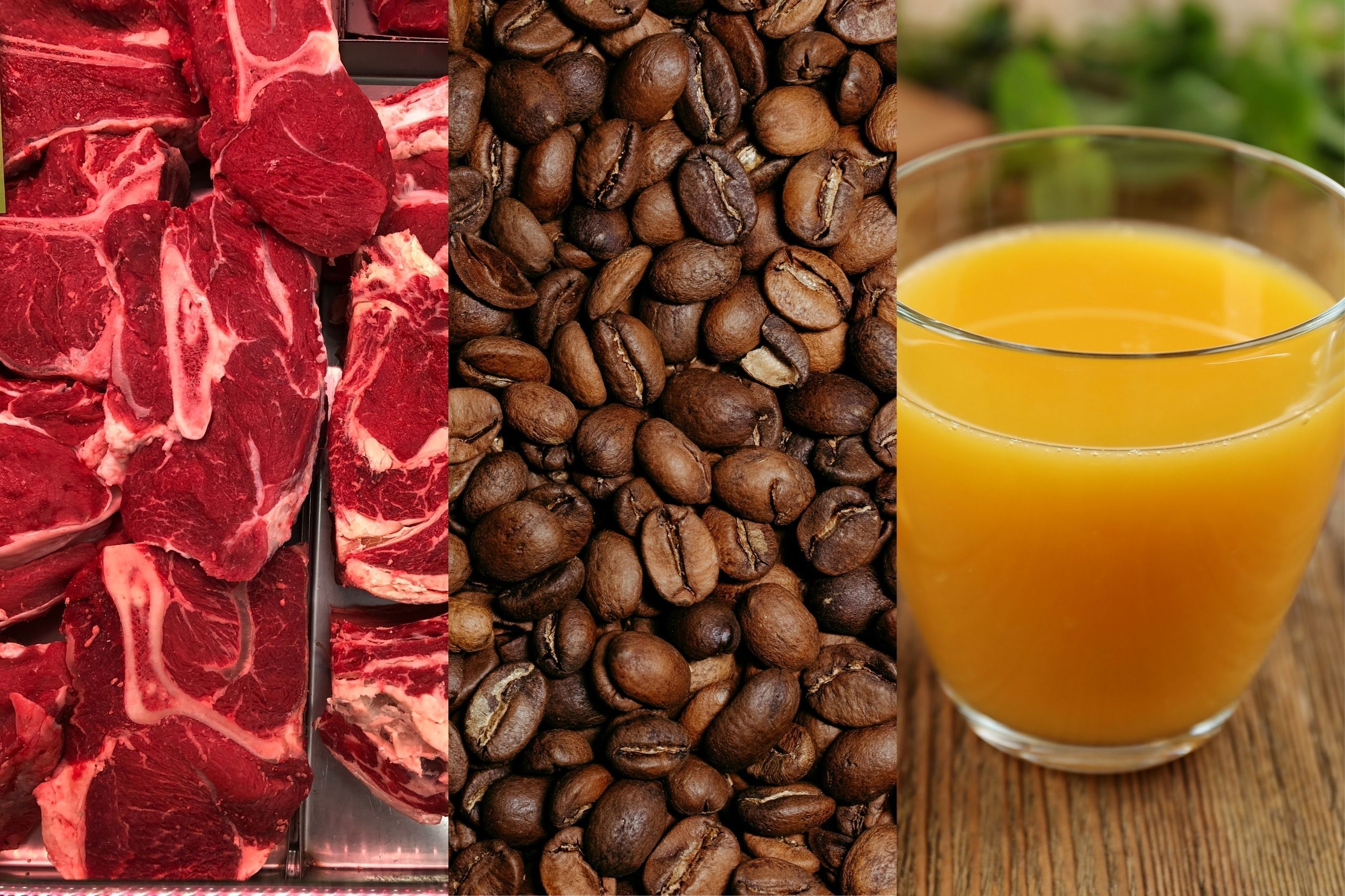Carne, café e suco de laranja: veja os produtos do Brasil fora do novo imposto dos EUA