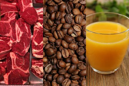 Carne, café e suco de laranja: veja os produtos do Brasil fora do novo imposto dos EUA