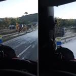 Tombamento de carreta interdita trecho da Rodovia Fernão Dias em Minas