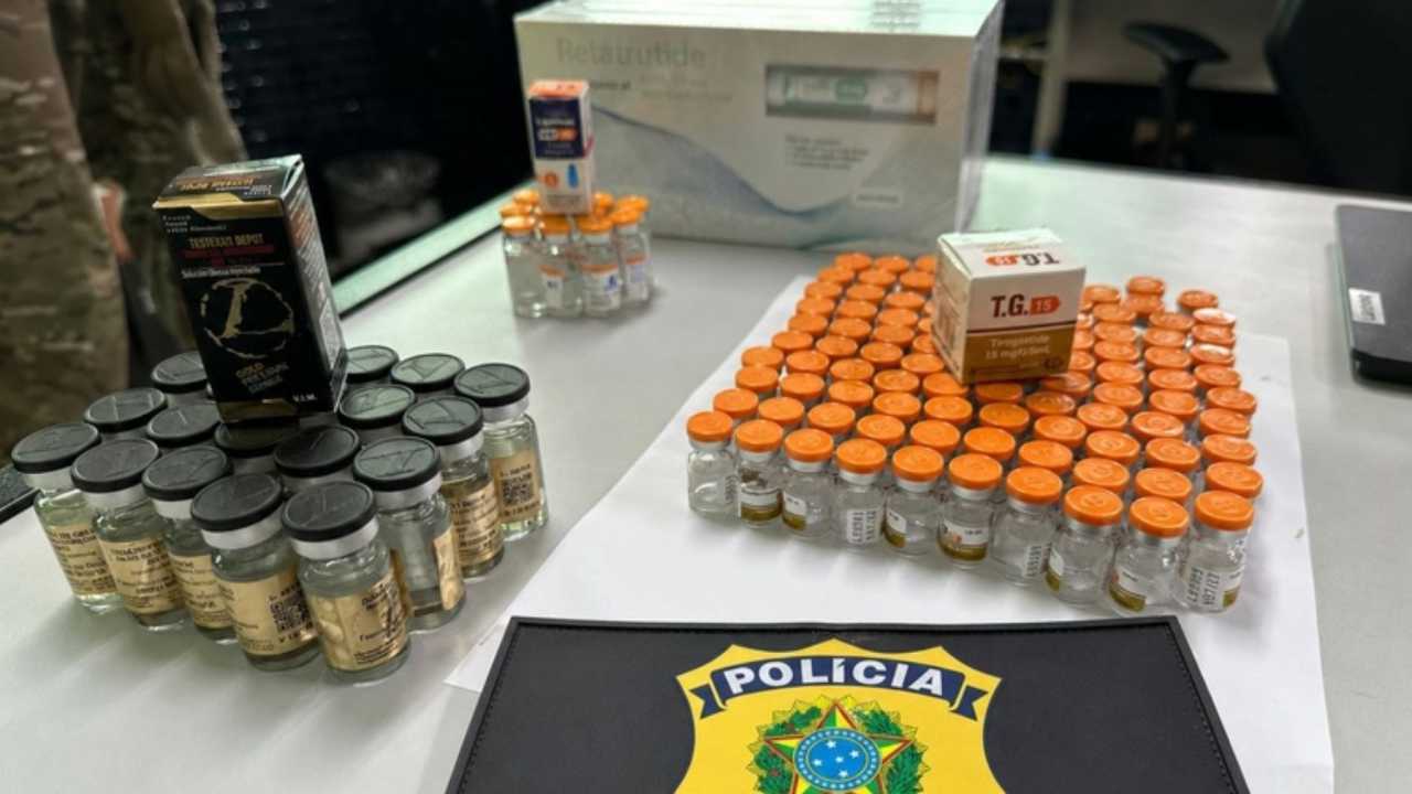 Casal é preso com carga de anabolizantes e canetas emagrecedoras na Grande BH
