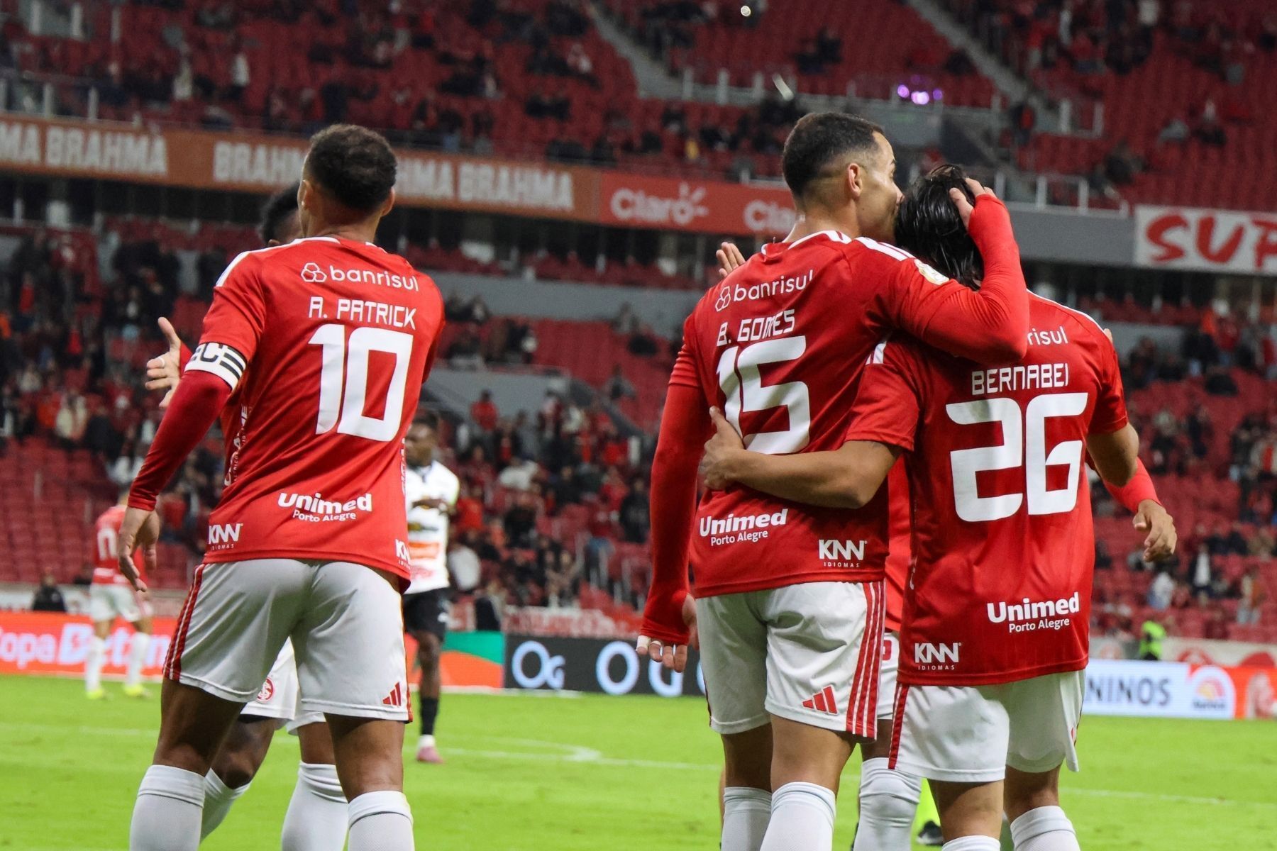 Veja os jogadores do Inter mais utilizados por Pezzolano em 2026
