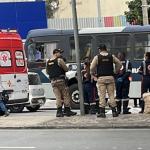 Idoso morre atropelado por ônibus na Avenida Amazonas, no Centro de BH