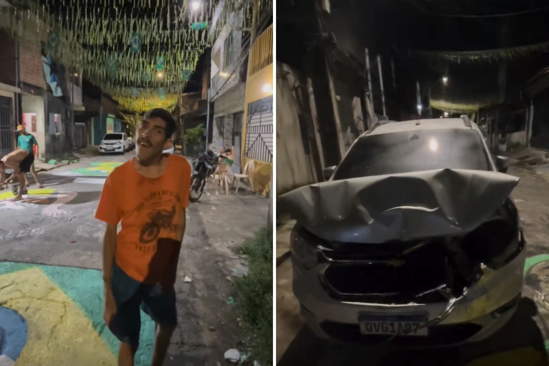 Torcedor do Paysandu atropelado por motorista em Belém teve dentes e dedo quebrados