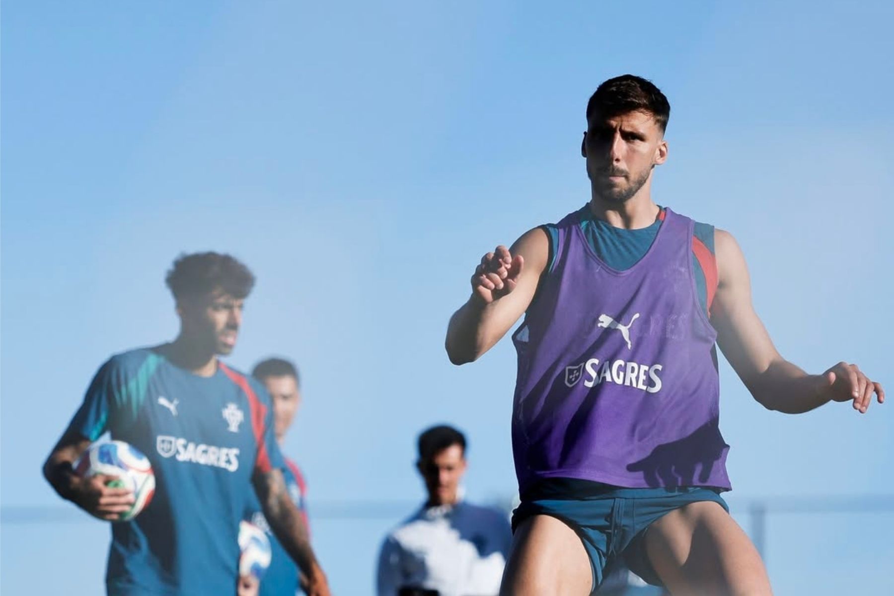 Portugal tem susto e preocupação em treino antes da estreia na Copa do Mundo