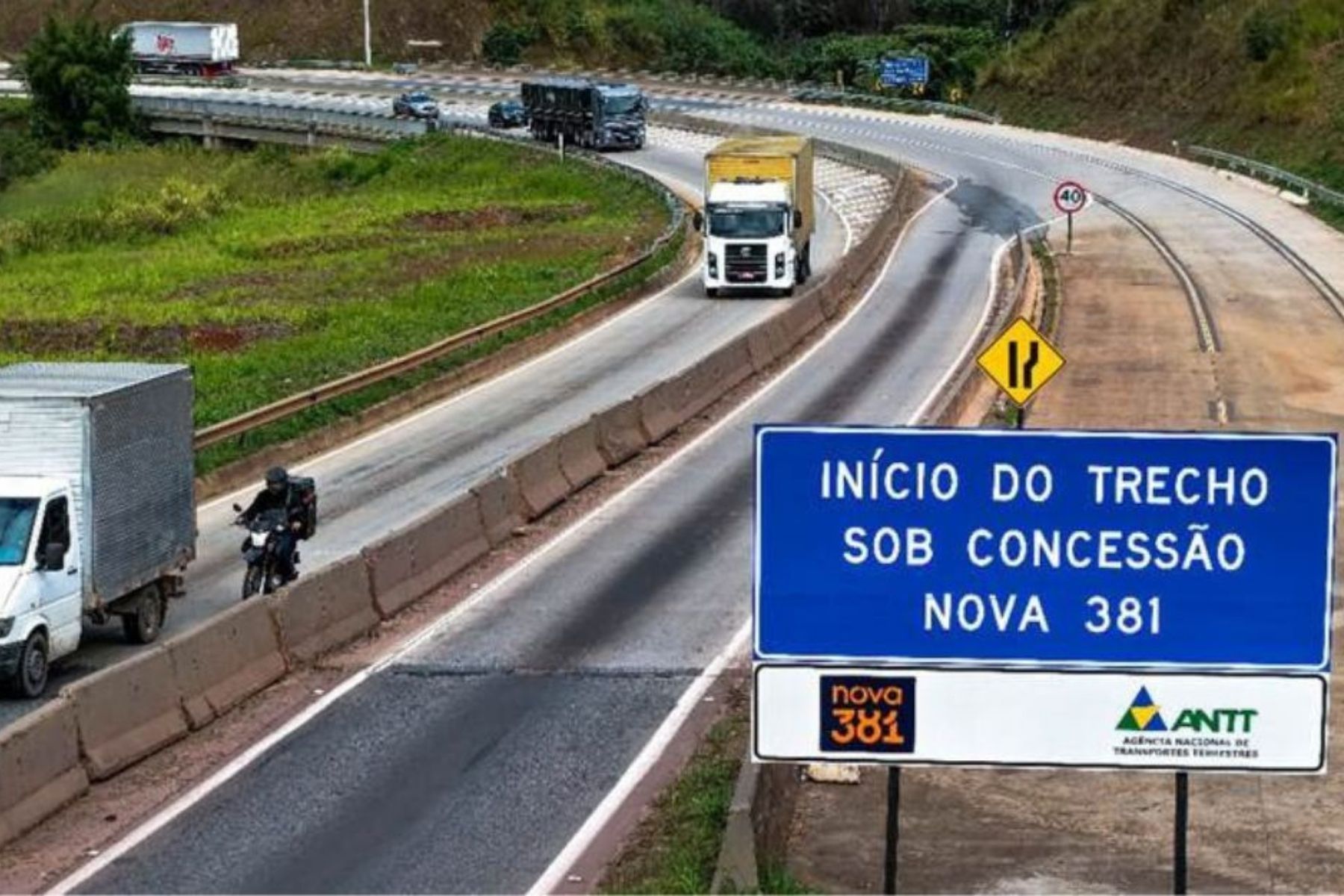 Estudo para duplicação da BR-381 entre Belo Oriente e Governador Valadares é entregue à ANTT