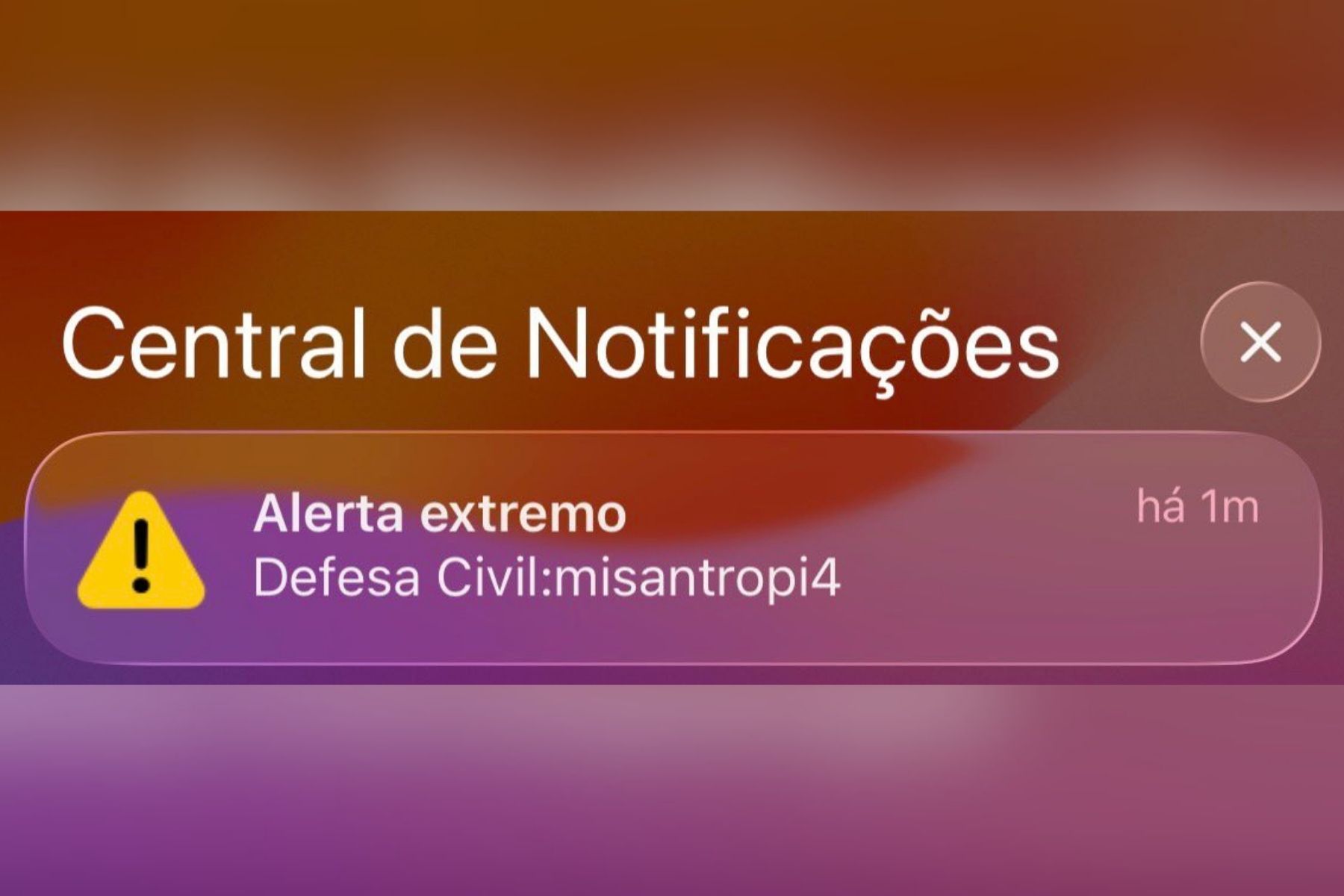 Quem disparou o alerta que assustou o Brasil de madrugada?