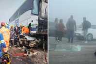 Ônibus envolvido em acidente gravíssimo na Grande BH estava em alta velocidade, diz passageira