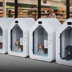 Uma nova tendência na Alemanha: abrigos inteligentes para cães nas entradas dos supermercados