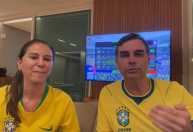 Sem citar Michelle, Flávio diz que 'nada nem ninguém' tira o foco do jogo da seleção