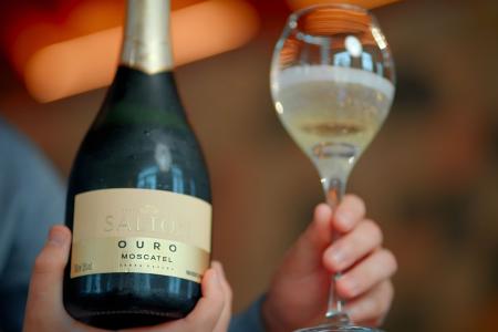 Salton Ouro Espumante Moscatel, um dos medalhistas de prata • Divulgação/ Salton