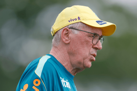 Carlo Ancelotti, técnico da Seleção Brasileira