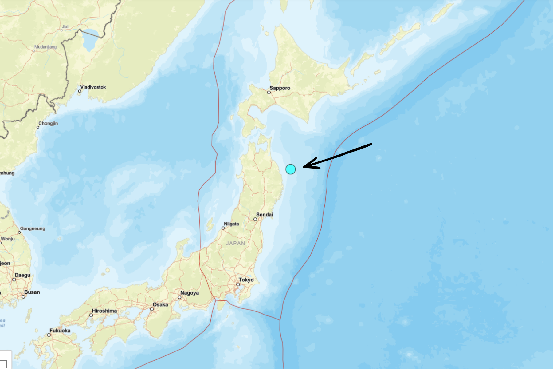 Terremoto de magnitude 5,8 atinge ilha do Japão