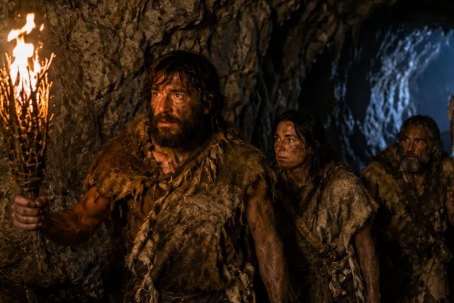 Eles entraram em uma caverna há 14.400 anos e viajaram 800 metros sando apenas galhos