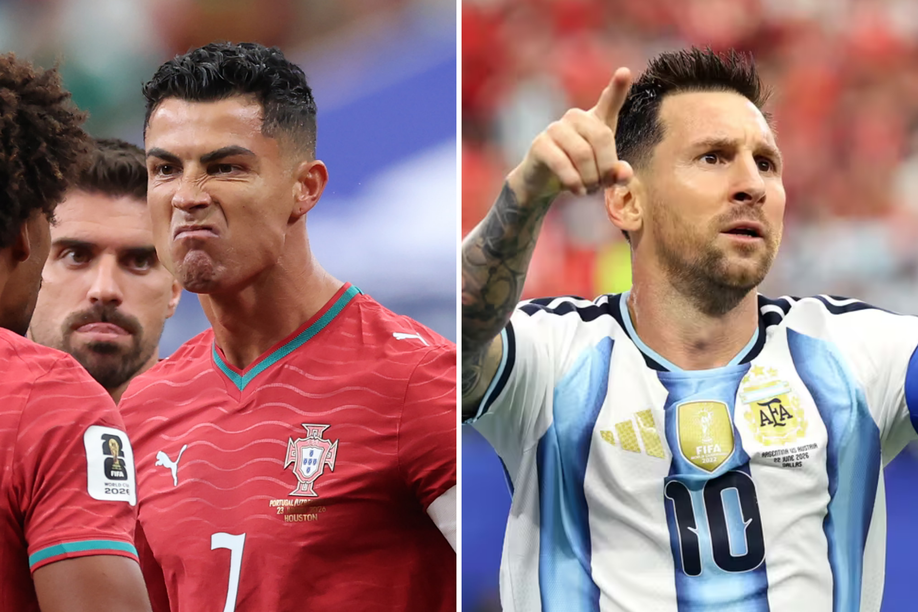 Cristiano Ronaldo iguala marca de Lionel Messi em Copas do Mundo