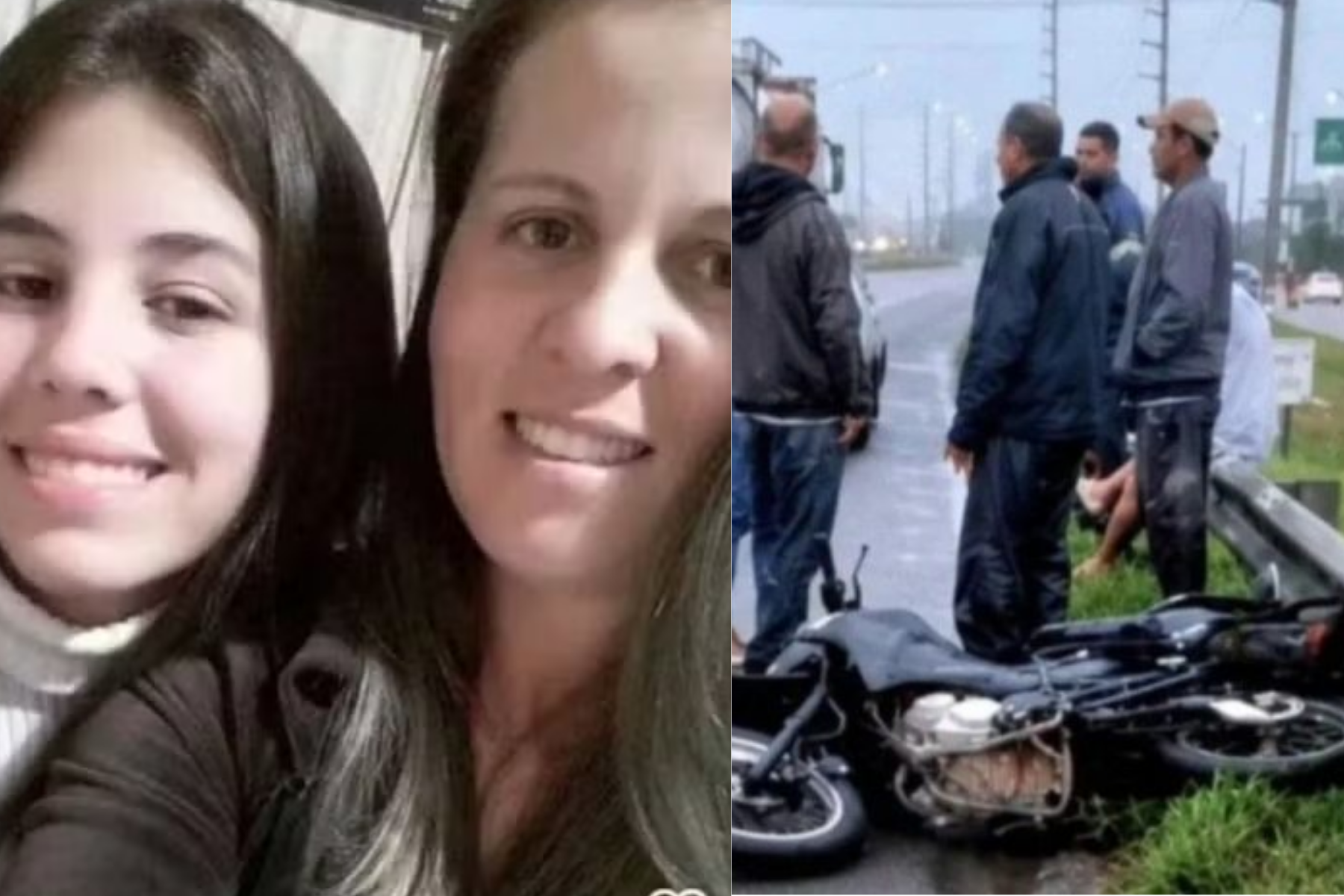 SC: mãe e filha morrem em acidente com duas carretas na BR-101