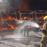 Incêndio em garagem não afeta circulação de ônibus, diz Prefeitura de BH