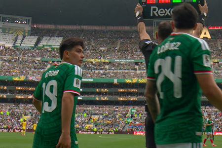 Gilberto Mora entrou em campo na estreia da Copa do Mundo de 2026