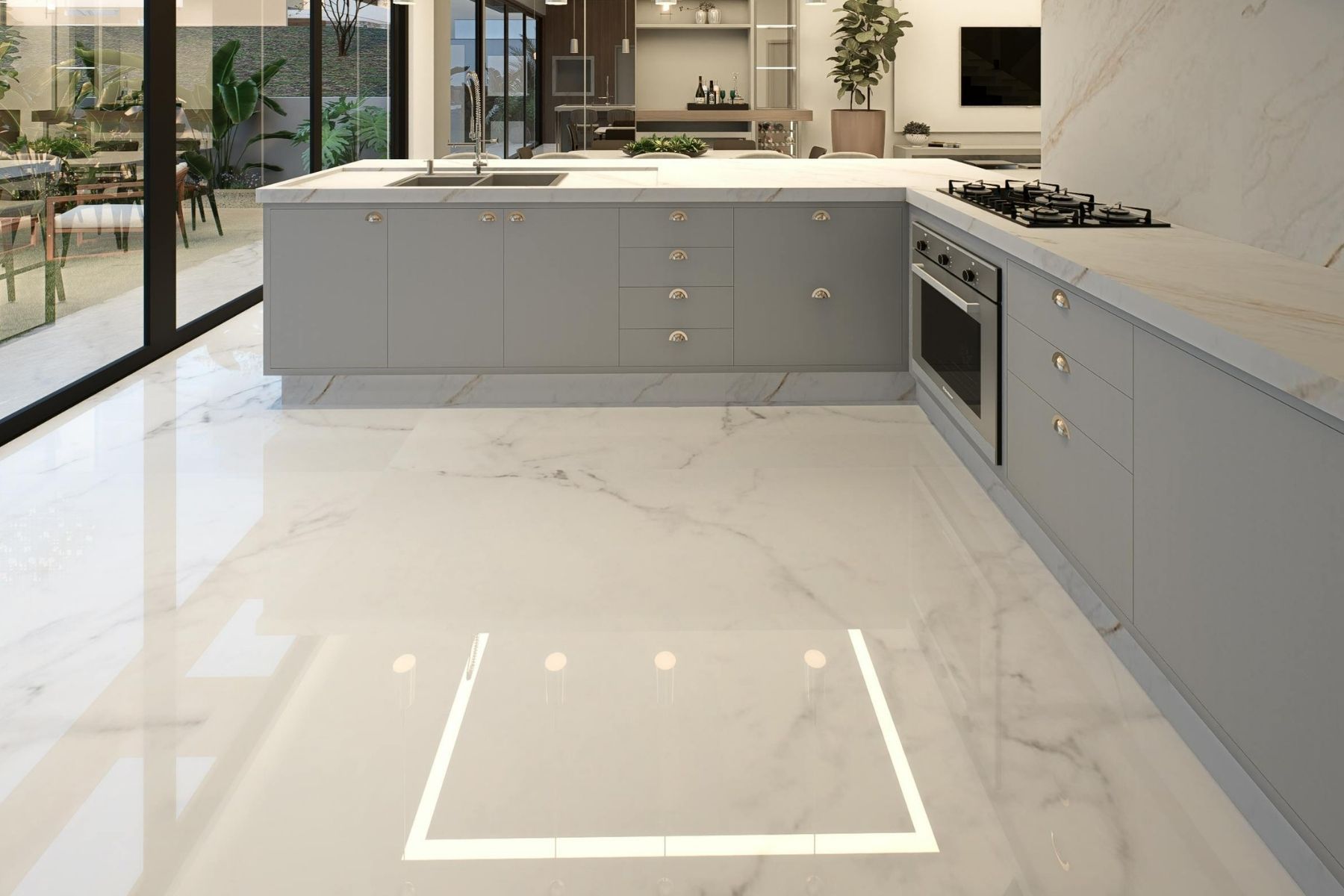 Azulejos na cozinha são coisa do passado, veja nova tendência que não requer obras