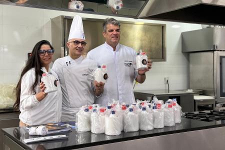 Renata de Paoli, professor Marcos e idealizador Jordane Macedo • Giullia Gurgel/ Itatiaia