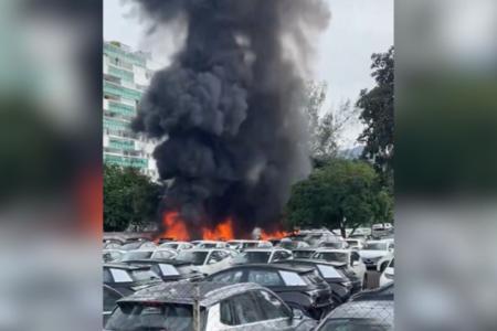 Helicópteros se choraram no ar, no RJ