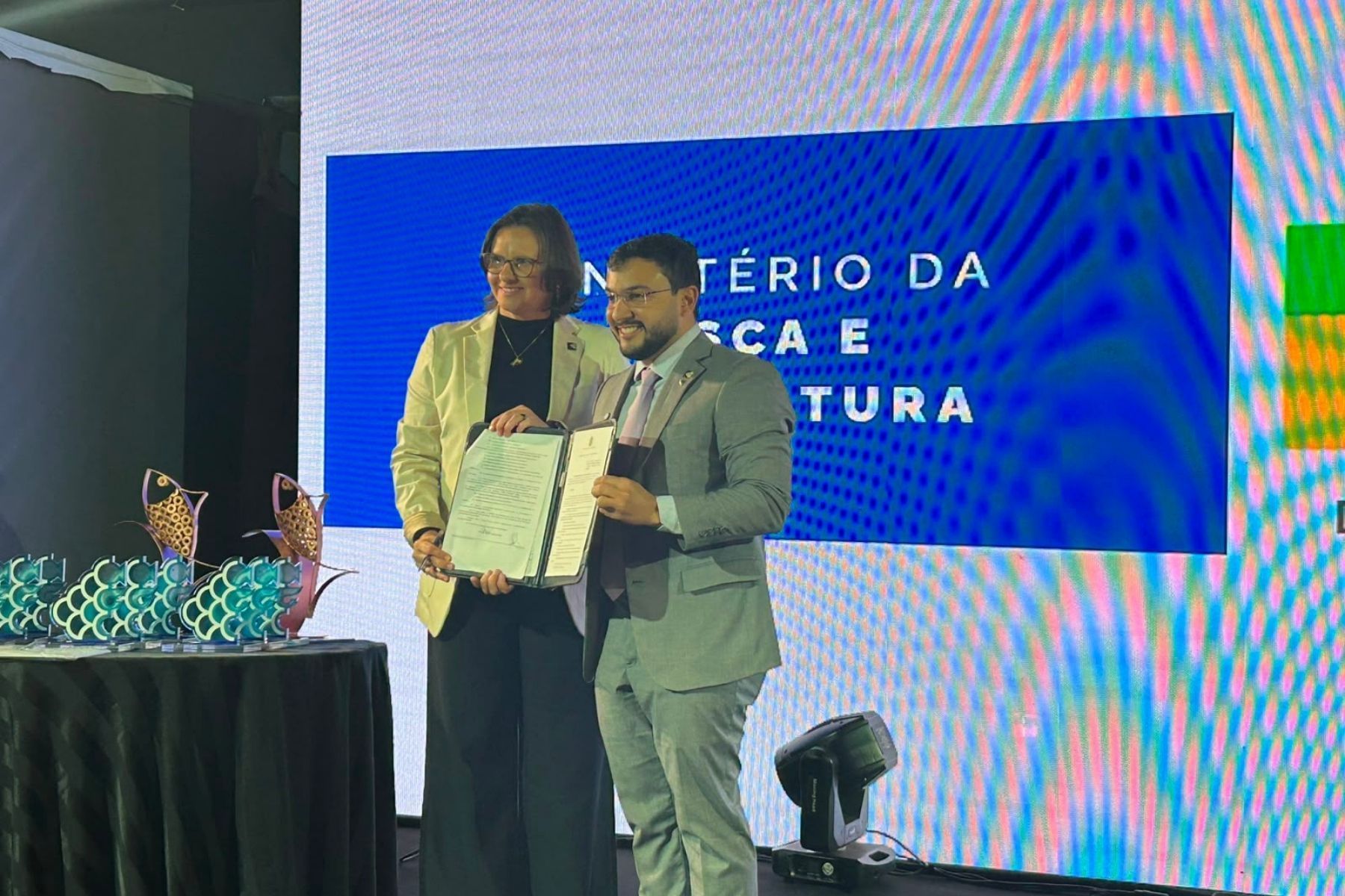 Na Aquishow, Ministério da Pesca lança plano para desenvolvimento sustentável da aquicultura