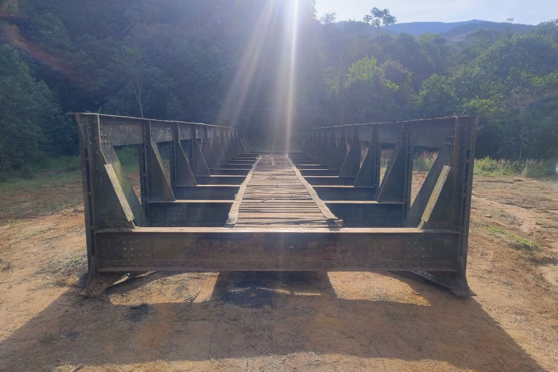 Empresa pagou mais de meio milhão por ponte histórica que havia desaparecido em Minas Gerais