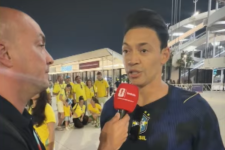 Ricardo Oliveira em entrevista à Itatiaia
