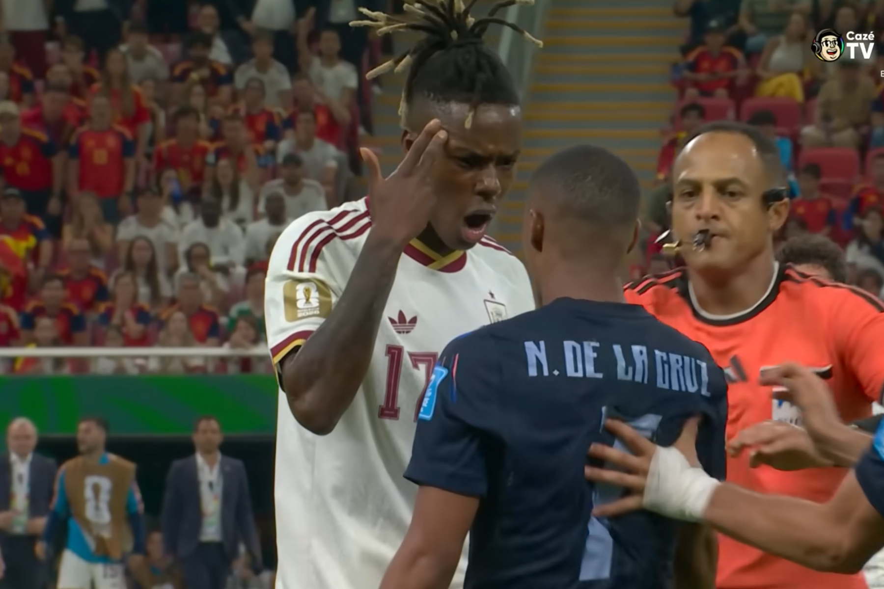 ‘Agiu levado pela frustração’, desabafa Nico Williams após entrada de De La Cruz na Copa