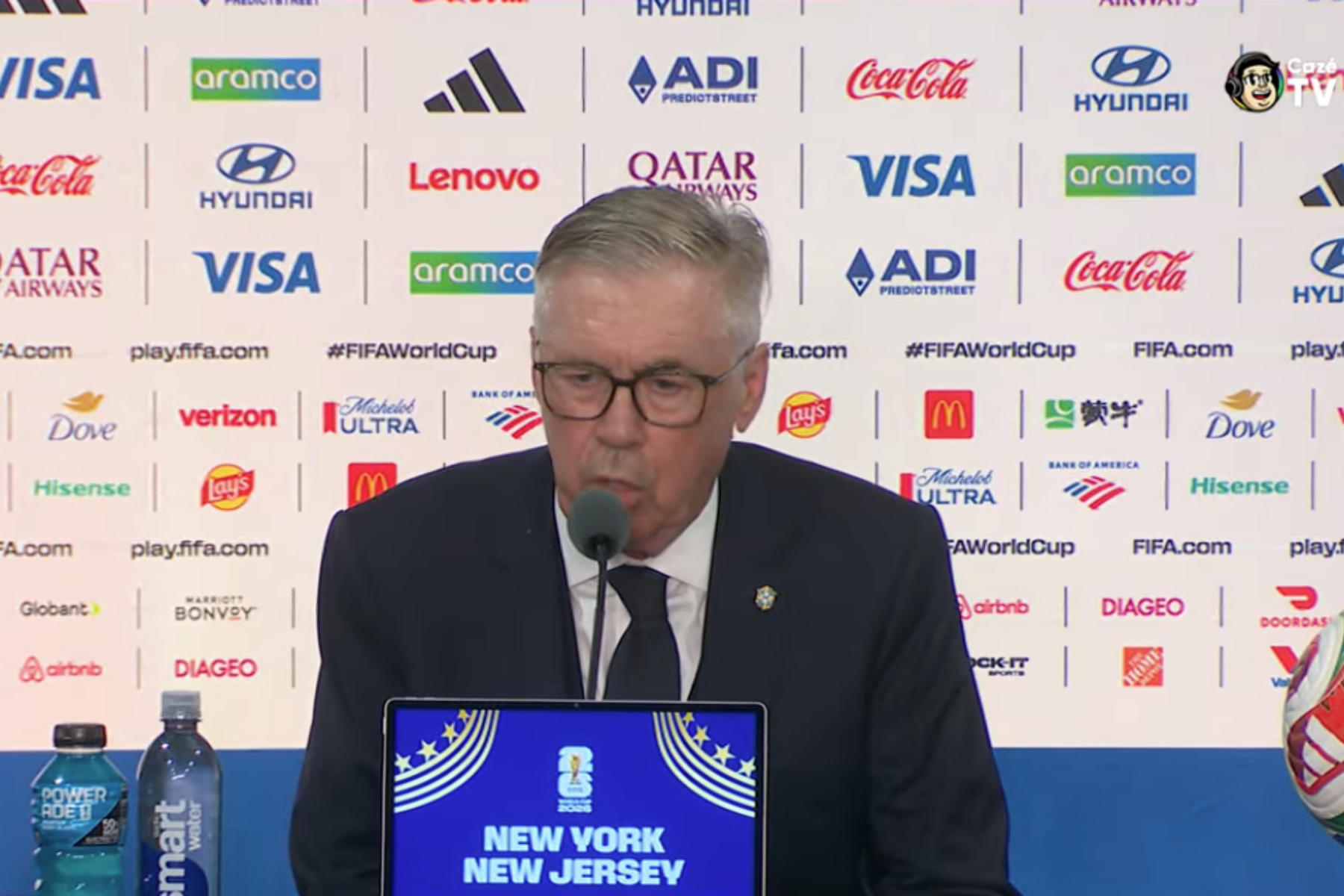 Seleção: Ancelotti reage a críticas após empate com Marrocos na Copa do Mundo