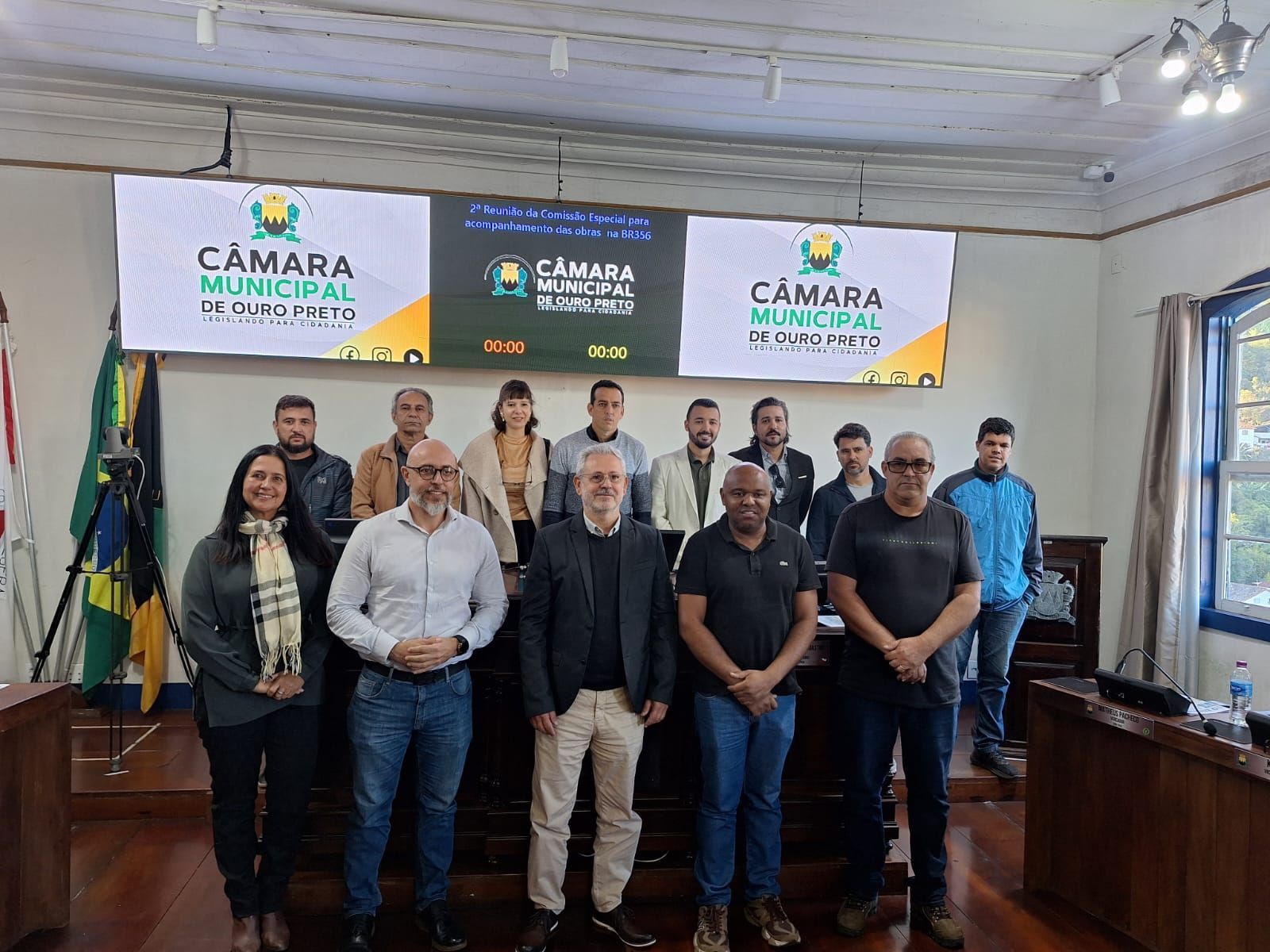 Câmara de Ouro Preto discute impactos da Rota da Liberdade, nova reunião é prevista para agosto