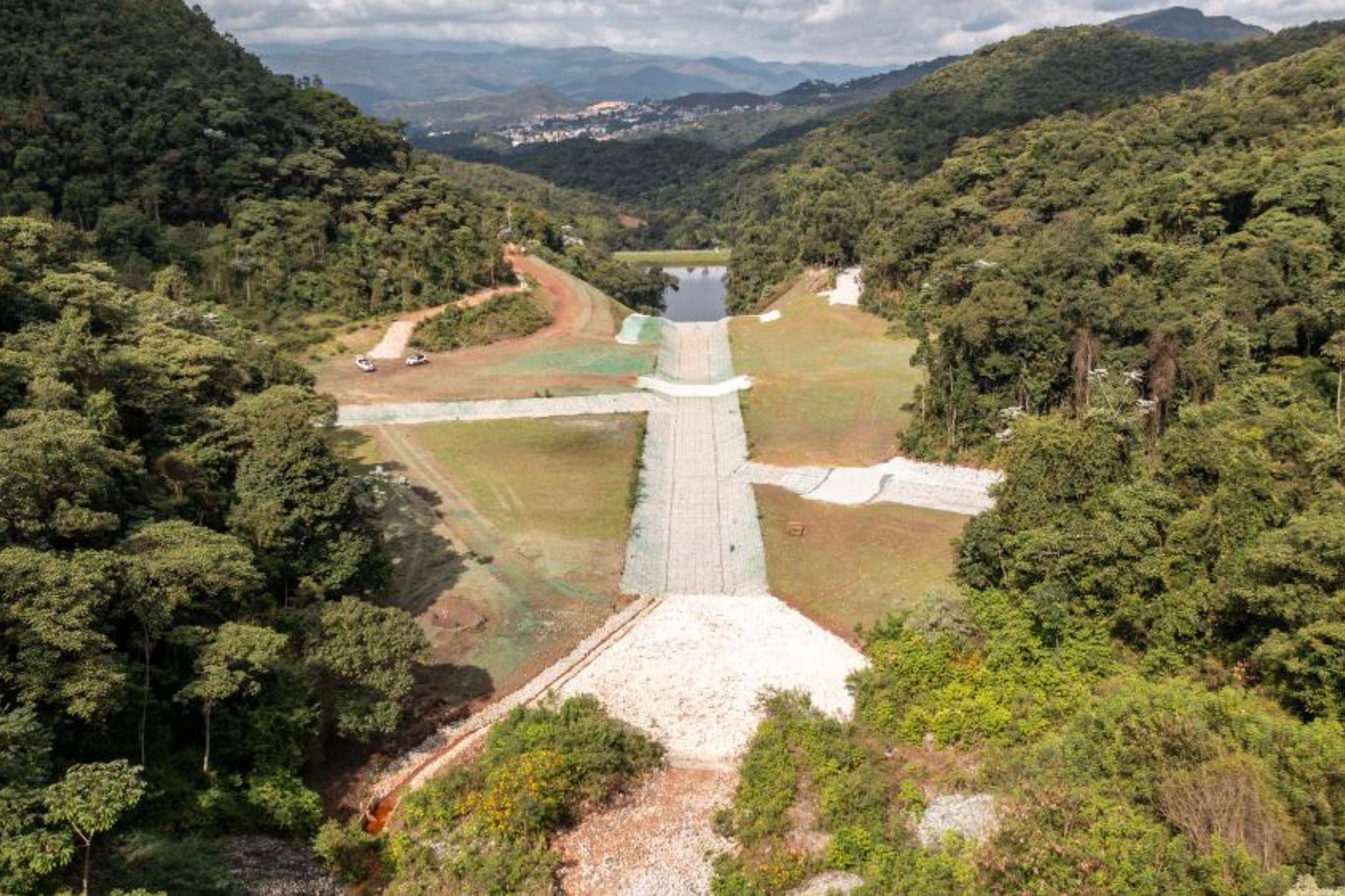 Vale conclui descaracterização de barragem na mina de Águas Claras, em Nova Lima