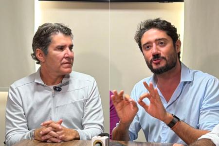Jarbas Soares (PSB) e Gabriel Azevedo (MDB)