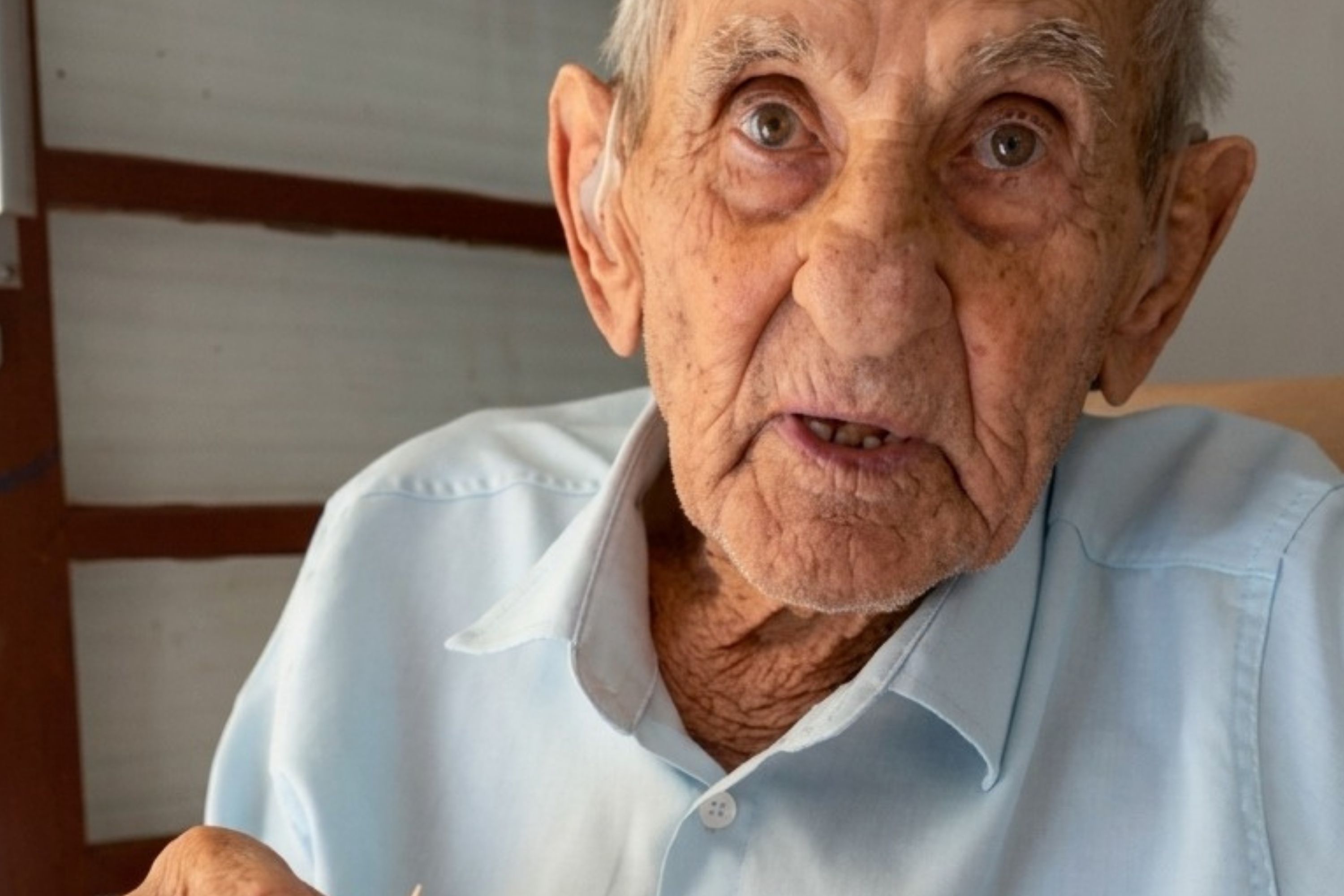 Vovô Anésio estava internado na UTI após uma parada cardiorrespiratória