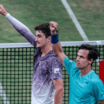 João Fonseca vence nas duplas e vai à final do ATP de Halle