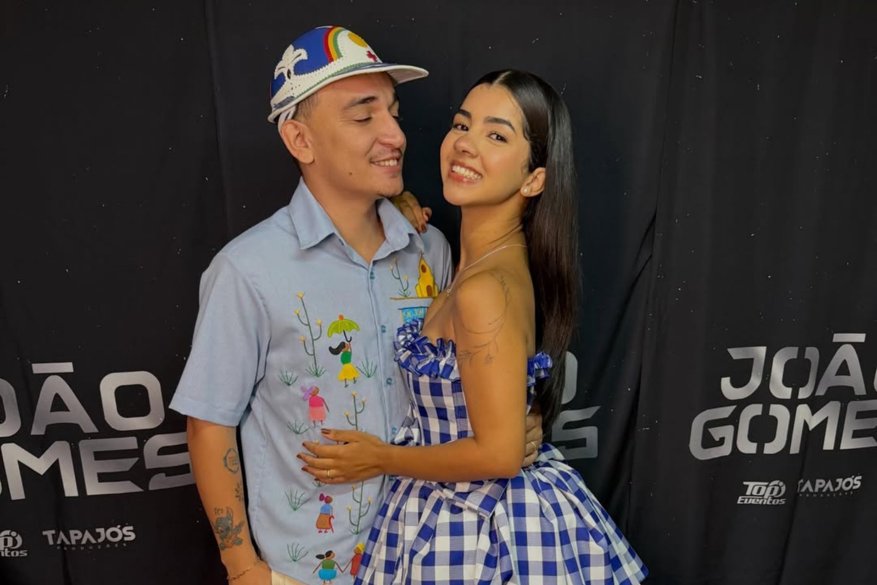 Esposa de João Gomes se irrita com comentários e dispara: ‘Devolvendo constrangimento’