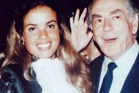 Juliana Brizola e seu avô, Leonel Brizola • Reprodução/Redes Sociais