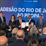 Em cerimônia com Lula, Rio de Janeiro adere ao Propag