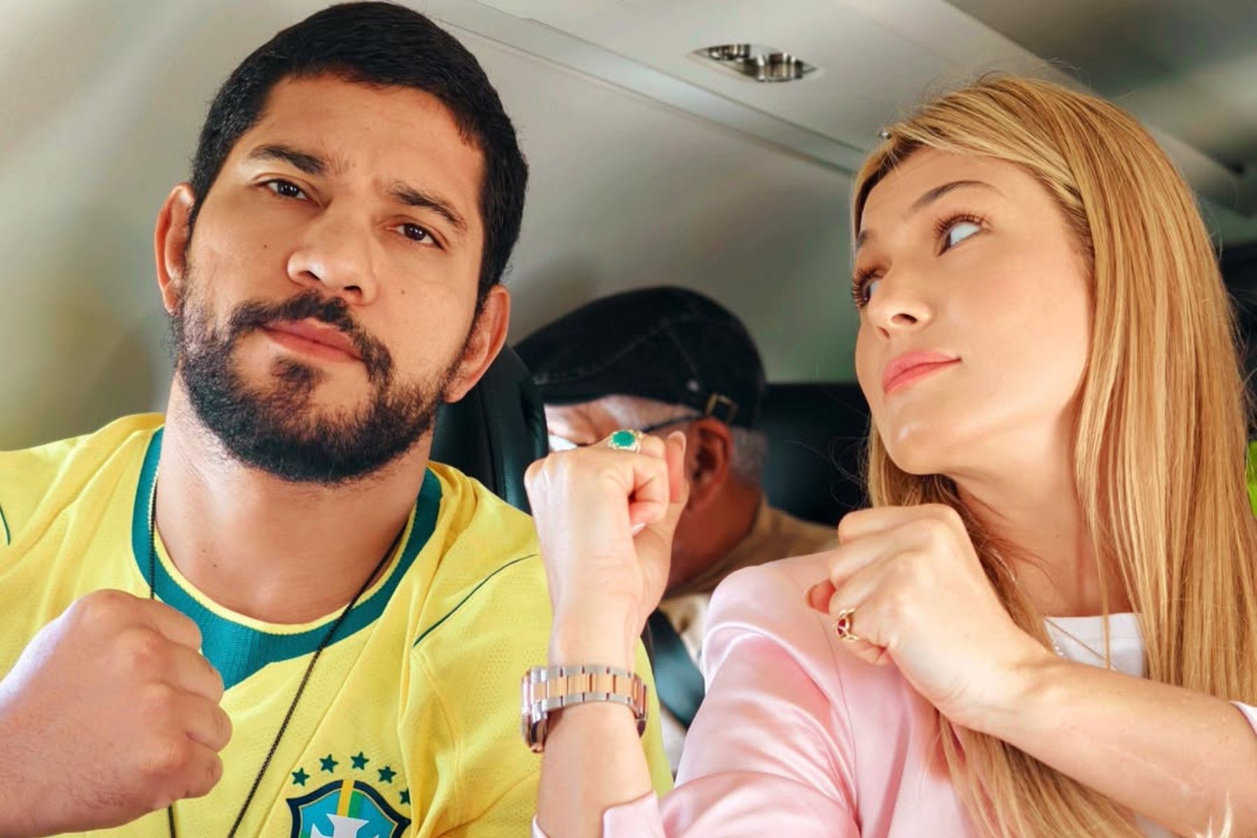 Luciano Huck faz revelação sobre relacionamento entre Lívia Andrade e Poatan