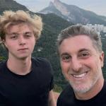 Luciano Huck comemora aprovação de Benício em faculdade de R$ 100 mil em SP