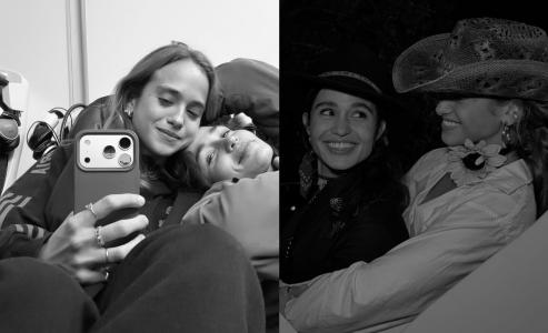 Nanda Costa e Emilie Rey • Reprodução | Redes sociais