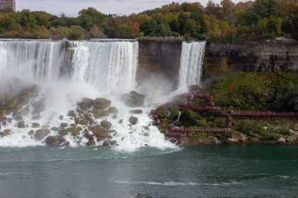 Cataratas do Niágara, no Canadá