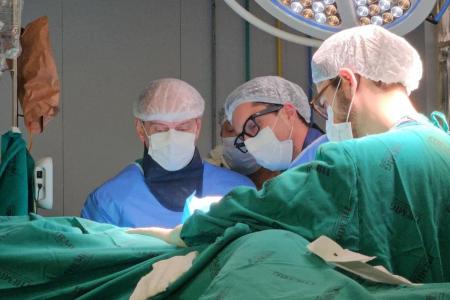 Complexo Hospitalar de Barbacena fez a primeira aplicação polilaminina pelo SUS em Minas Gerais • Viviane Matoba/Divulgação