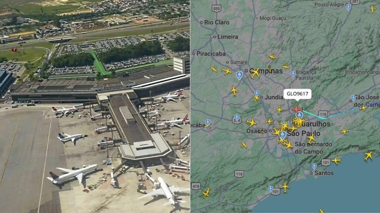 Pane afeta comunicação aérea em Guarulhos e atrasa voos para São Paulo