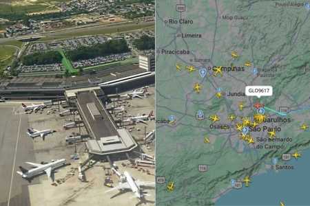Pane afeta comunicação aérea em Guarulhos e atrasa voos para São Paulo